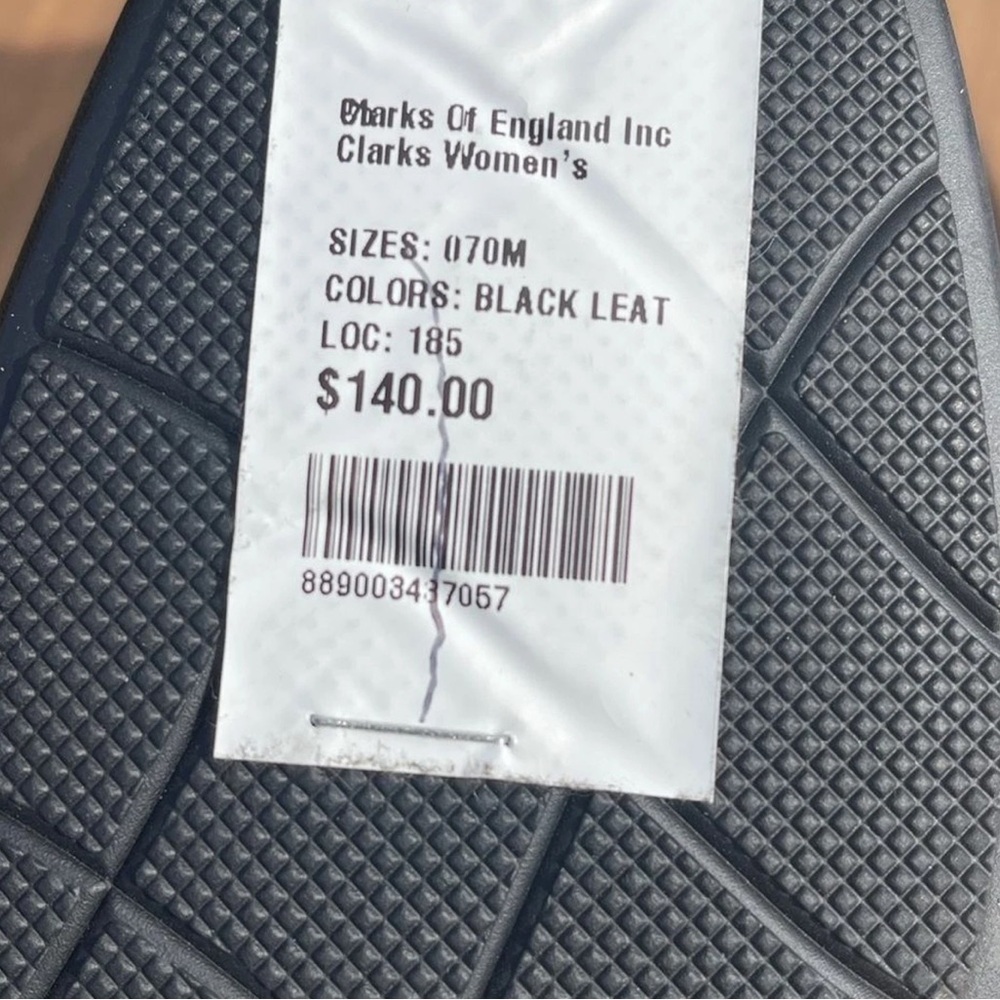 Clarks Kyndall Fae Ankle Bootie in Black Leather - Picture 7 of 7